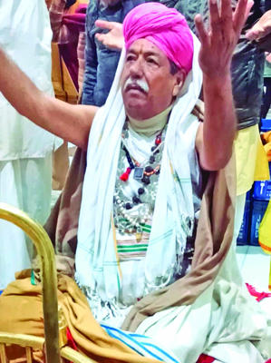 Advocate S K Raina performs…