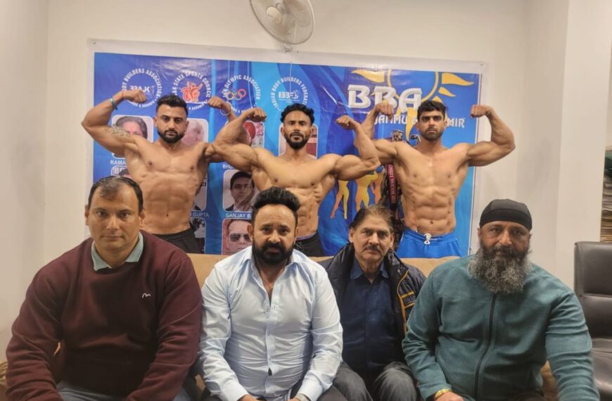 Body Builders team leaves for Federation Cup